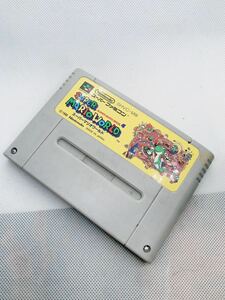 SFC スーパーファミコン スーパーマリオワールド SUPERMARIOWORLD MWCM-3014S 【動作確認品】 除菌済み 140