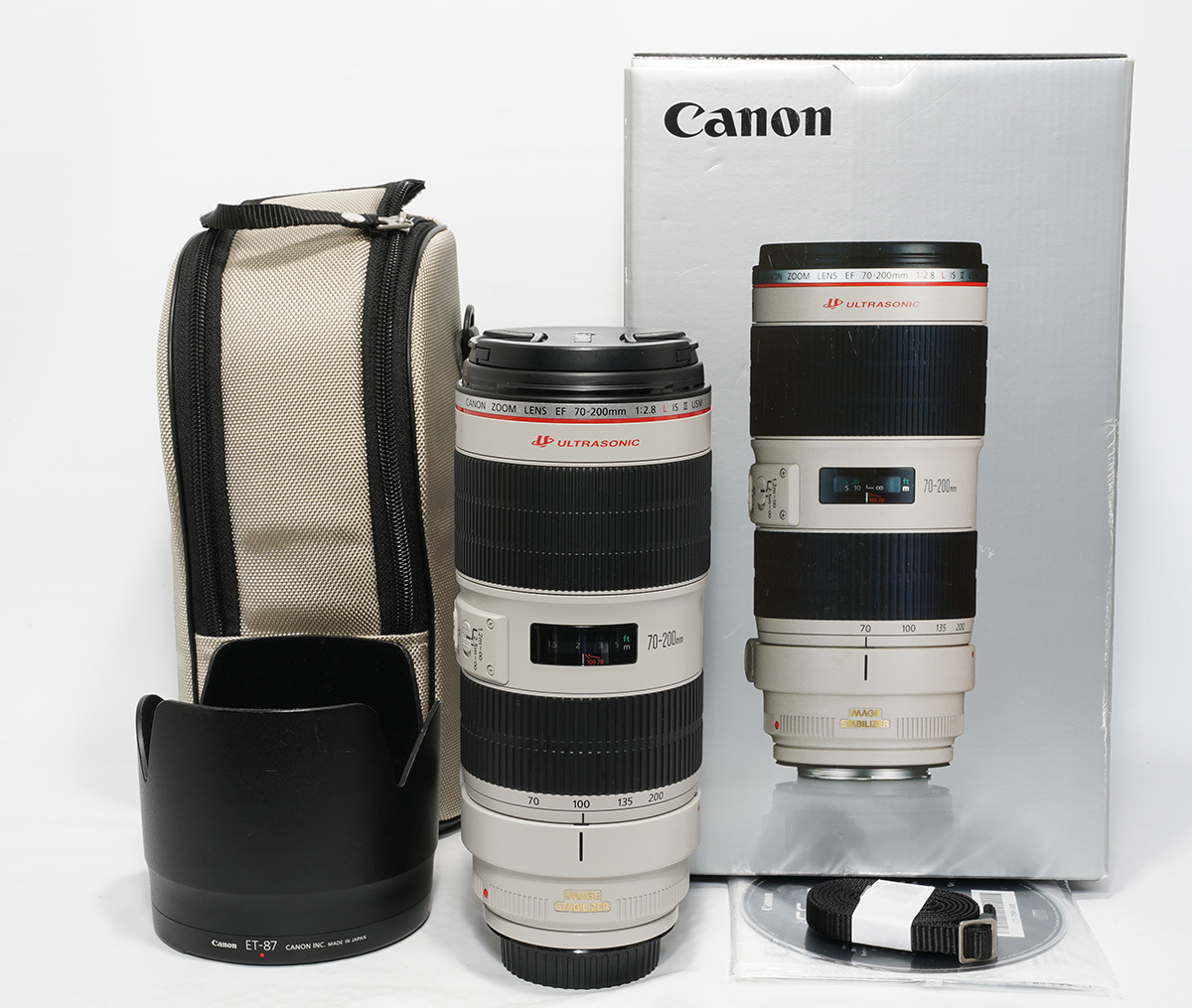 １年保証 美品 Canon EF 70-200mm F2.8L USM-