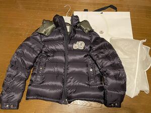 【正規輸入品】使用極少 18AW Moncler Bramant TG1モンクレール ブラマント ネイビー サイズ1