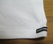 激レア！　タグ付　新品　OVER THE STRIPES　白　Tシャツ　背ロゴ_画像3