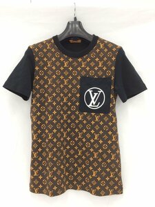 LOUIS VUITTON VCCW10 Print T-shirt Size XS Authentic Men Used from Japan