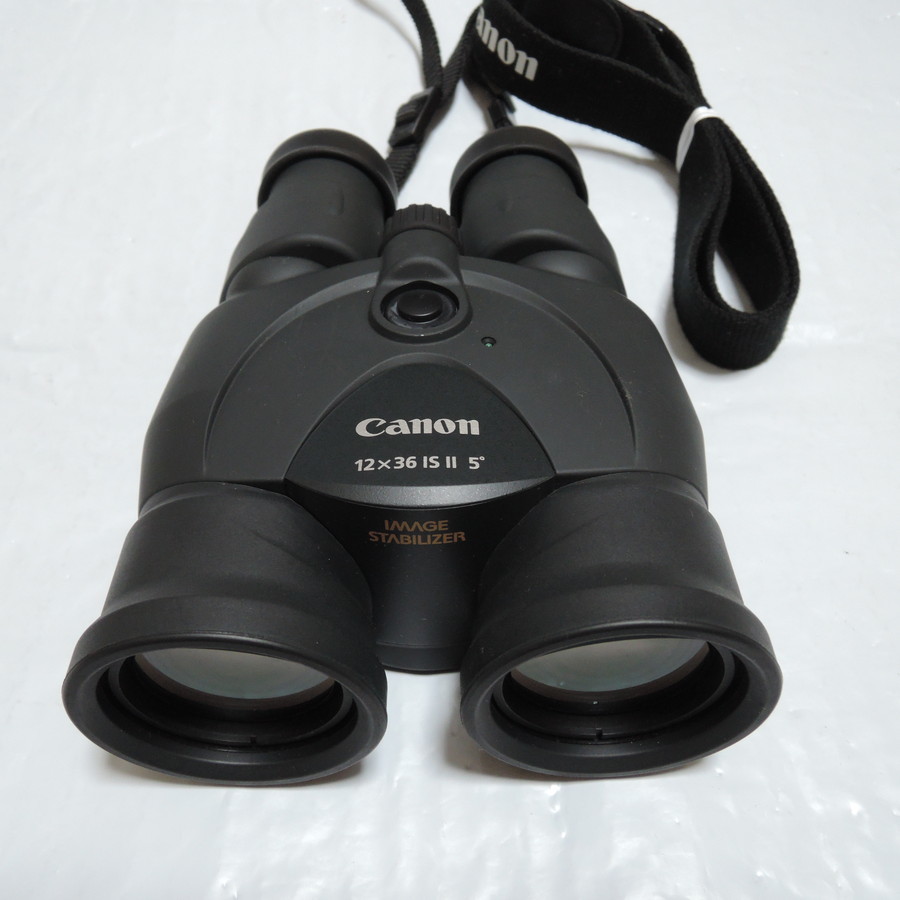 ☆極上品☆ Canon キャノン10X30 IS II BINOCULARS 防振双眼鏡ポーチ付 