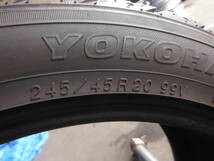 P2236　送料無料! 1本のみ! バリ溝 245/45R20 ヨコハマ PARADA Spec-X 夏タイヤ 245/45/20 245/45-20 エアーチェック済！_画像7