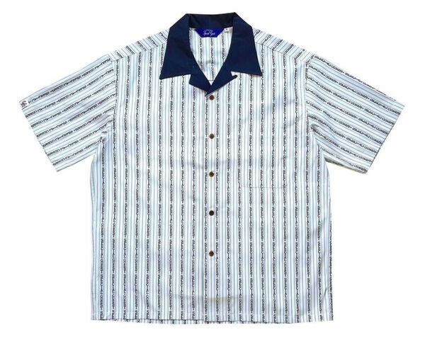 SG Stripe Fabric Short Sleeve Shirt"SG Online Exclusive" 半袖シャツ