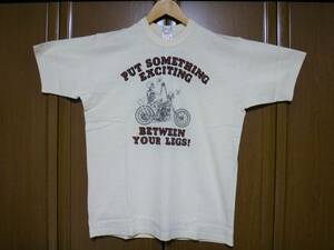FREEWHEELERS（フリーホイーラーズ）Tシャツ 「LOVE IT UP」 sizeL STRAW CRESM/ストロークリーム