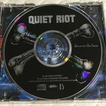 帯付き！QUIET RIOT/ DOWN TO THE BONE/ 1995年_画像4