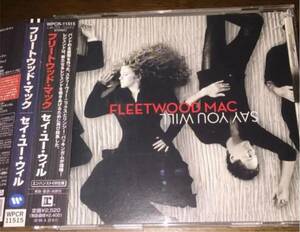 帯付き！国内盤！エンハンストCD！FLEETWOOD MAC / フリートウッド・マック/ SAY YOU WILL