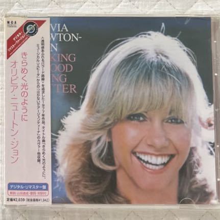 リマスター盤!帯付き!国内盤!OLIVIA NEWTON-JOHN / MAKING A GOOD THING BETTER