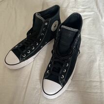 美品　converse chuck taylor pro suede us10 black オールスター　コンバース　スエード　propsstore ctas cons adv_画像1