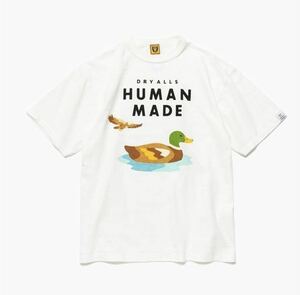 正規品 美品 HUMAN MADE T-SHIRT Whiteヒューマン メイド Tシャツ Mサイズ ホワイト