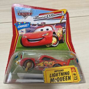 マテル カーズ インパウンドIMPOUND LIGHTNING McQUEEN ライトニング マックィーン 95 MATTEL CARS ミニカー キャラクターカー