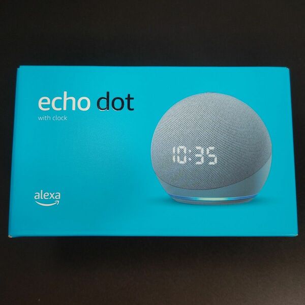 Amazon Echo Dot 第4世代 時計付き トワイライトブルー
