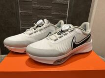 ☆美品☆ナイキ エア ズーム インフィニティ ツアー NIKE Air Zoom Infinity Tour Next％ Boa ホワイト/グレー/ターコイズ 日本正規品_画像1