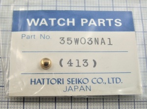 ◆ 超稀少品！■ SEIKO ◆ ALBA ★ 5931-5330 純正部品 ☆ 35W03NA1（413) ■ 金色竜頭 ◆