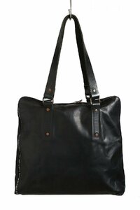 ieribie rib / 21SS beautiful goods onepiece tote bag / Nicolas Italy Vachetta (BLACK) bag 