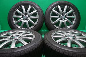 K2069-20 送料無料 185/60R15 スタッドレス 4本セット YOKOHAMA ice GUARD iG60 7分山 シエンタ ラクティス 5H PCD100 現行