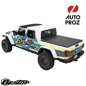 3つ折り ソフトトノカバー ブラックダイヤモンド EZ-Fold JEEP JT グラディエーター 2020年式以降現行 5フィートベッド BESTOP 正規品