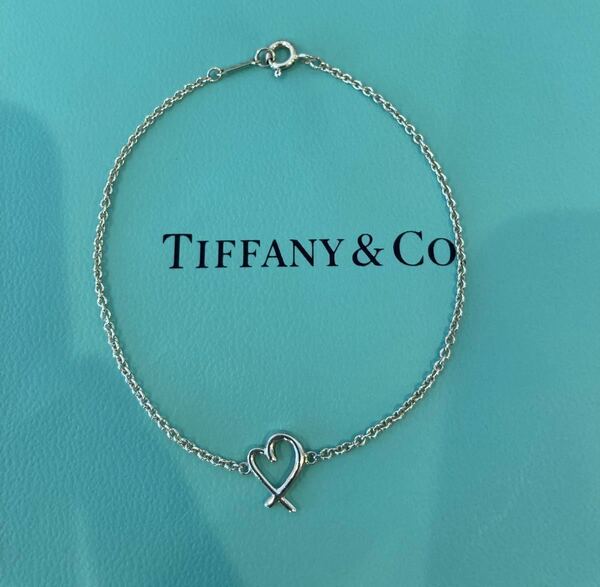 ◎付属品なし◎ 新品 正規品 ティファニーアンドコー TIFFANY &Co. ブレスレット ラヴィングハート　スターリングシルバー ハート シルバー