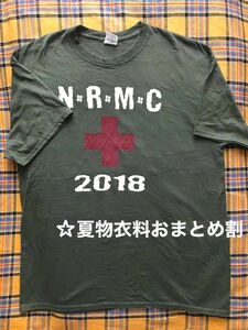 US古着 JERZEES 両面　プリントTシャツ