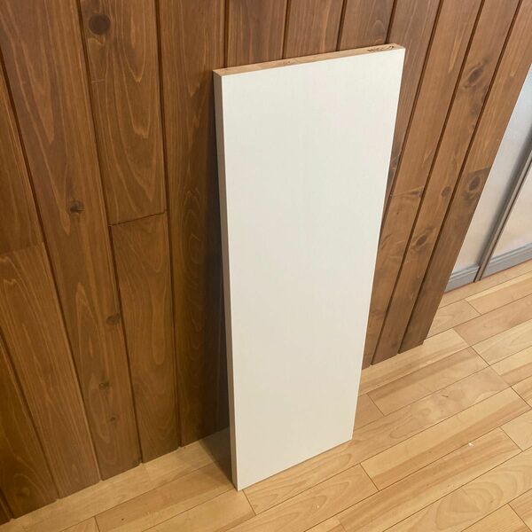 カラー化粧棚板 シェルホワイト 27×300×900 4枚