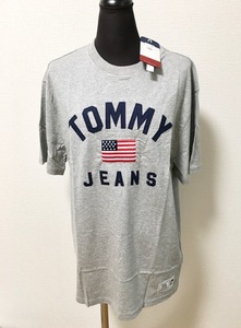 ★即決★新品★送料無料★TOMMY JEANS トミージーンズ トミーヒルフィガー Tシャツ GREY TOMMY HILFIGER Mサイズ