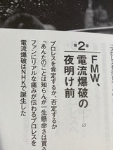 ★即決★送料111円～★ 人生に必要なことは、電流爆破が教えてくれた 大仁田厚 FMW _画像6