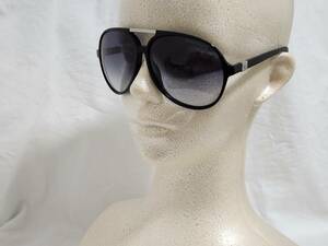  regular rare EMPORIO ARMANI Armani Eagle ro go . Lynn ton Teardrop metal combination frame sunglasses black big lens glasses 