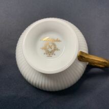 ★大阪堺市/引き取り可★ノリタケ Noritake Shine gold シャインゴールド カップ&ソーサー 5客セット 喫茶店 カフェ 雑貨 茶器 金縁★_画像4