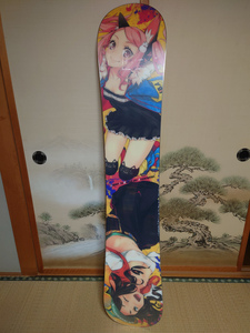 [未使用]JIBA 日本痛板協会 オリジナル痛板 スノーボード「JET PARK」155cm