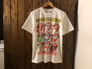 新品●ローリングストーンズ　VOODOO LOUNGE WORLD TOUR 94/95　ビンテージスタイル　Tシャツ［L］●ロックバンド/ROLLING STONES