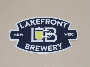 Lakefront Breweryノベルティシール(レイクフロント・ブリューワリー,USクラフトビール)