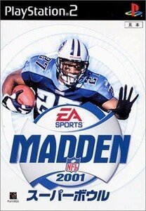 *PS2 б/у *MADDEN NFL super миска 2001(CASE нет )