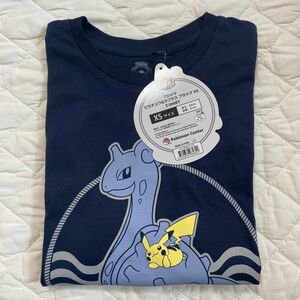 限定商品！【新品】wcs2023 ポケモン 限定記念Tシャツ ピカチュウ ラプラス ネイビー XS