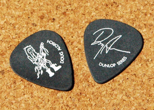 dag* Old Ricci model / guitar pick 1 sheets Doug Aldrich Signature Pick / Whitesnake DIO