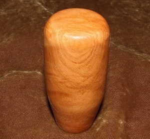 木製シフトノブ(材質：けやき）10ｘ1.25mm（PE-37.1D76L)