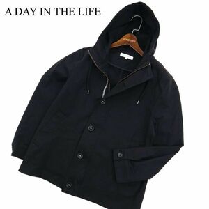 A DAY IN THE LIFE ユナイテッドアローズ 通年 フーディ マウンテンパーカー ジャケット Sz.L　メンズ 黒　C3T06907_8#O