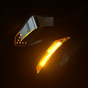 A065ファイアストーム.バックミラー.インジケータ.LED.ライト.バイク用品.バイクパーツ ホンダ.CBR1100XX.CBR.1100.CBF1000.VTR.1000.F.の画像5