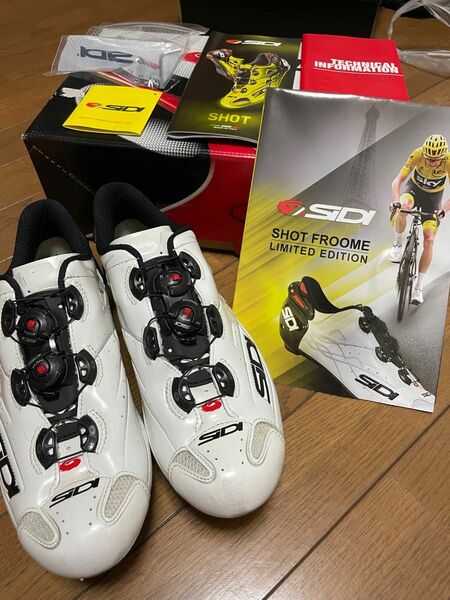 超レア SIDI SHOT クリスフルーム限定モデル43 