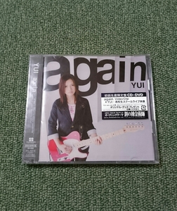 新品未開封★YUI★again★初回限定盤 DVD付