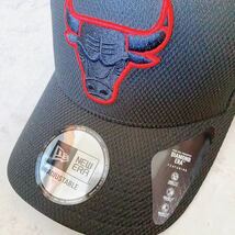 【海外限定】ニューエラ NBA シカゴブルズ 9FORTY Aフレーム ブラック Diamond Era ダイアモンドエラ メッシュ Chicago Bulls NEW ERA_画像4