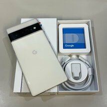 【送料無料 中古 訳あり】SIMフリー Google Pixel 6 Pro 128GB クラウディホワイト 赤ロム保証 Softbank版【京都駅前】_画像1