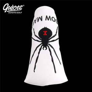 ★送料無料★Guiote Putter Cover Blade Spider White ギュオット パターカバー ブレイド型　スパーイダー　ホワイト★