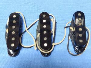 SEYMOUR DUNCAN SSL-1 x 3 Vintage Staggered Strat Center RwRp, BLACK / セイモアダンカン シングルコイル SSL-1 x 3 黒