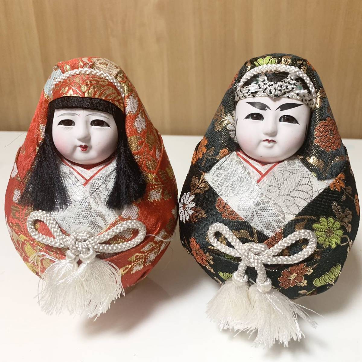 ☆ Entrega anónima Hina Daruma Showa artículos retro Juguetes locales Muñecas japonesas Muñecas Hina Laca Ouchi Muñecas Hina Artesanía tradicional Hinamatsuri Raro Raro Vintage, Accesorios de interior, ornamento, Estilo japones