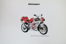 即決！RGV250ガンマSP/1版/パーツリスト補足版/RGV250T/VJ23A-100899-/γ/Γ/パーツカタログ/カスタム・レストア・メンテナンス/101_画像2