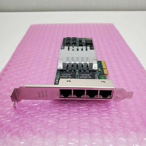 @T0536 秋葉原万世鯖本舗 良品 HPE Ethernet RJ45 1Gb 4-port GbE NIC NC364T Adapter HSTNS-BN26　ロープロファイル変更可能
