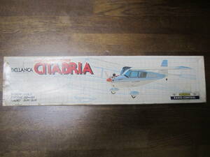 1970年代 エンジン式 バルサ 飛行機 ミニプレーンシリーズ CITABRIA シタブリア ミニプレーン 1:14.5 スケール プレイトロン ② PLAYTRON