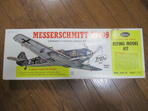 メッサーシュミット Guillow.s MESSERSCHMITT BF-109 フライングモデル エンジン式 模型 飛行機 Uコン R/C ENGINE ギローズ MADE IN U.S.A.