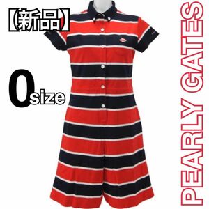 【新品】PEARLY GATES ワンピース S size0 レディース オールインワン パーリーゲイツ 