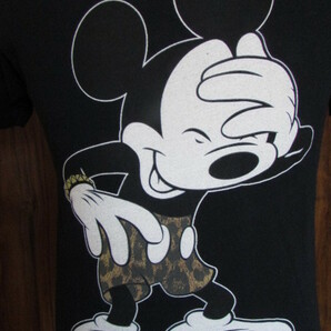 JOYRICH LOS ANGELES ジョイリッチ Disney Tシャツ ミッキーマウス ディズニー サイズS 黒 送料無料 キャンペーン中